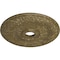 Ekena Millwork Swindon Ceiling Medallion (Canopies up to 6 1/8"), 24"OD x 4"ID x 1 1/2"P, Mississippi Mud Crackle CM24SWMMC - alternate 3